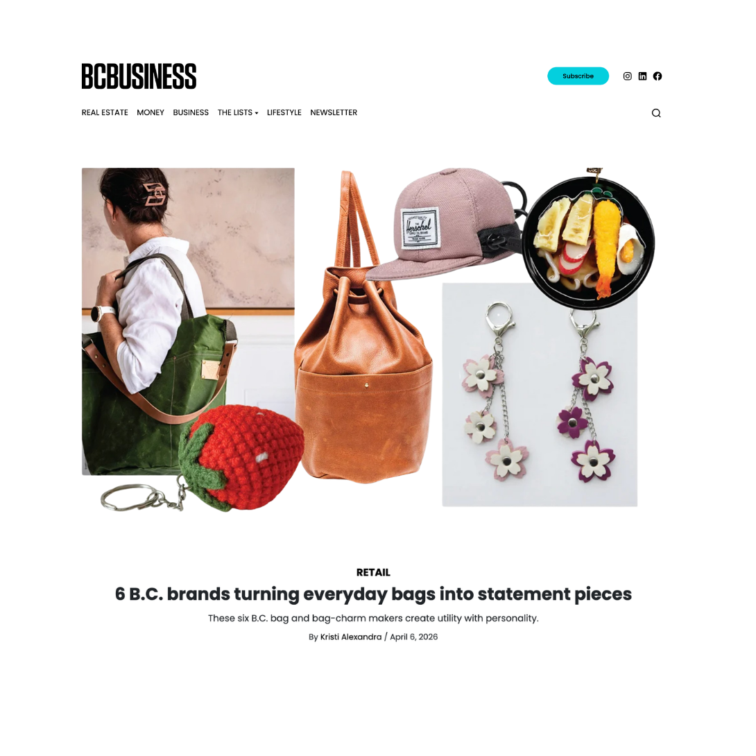 BC Business - 6 Brands Turning Everyday Bags Into Statement Pieces