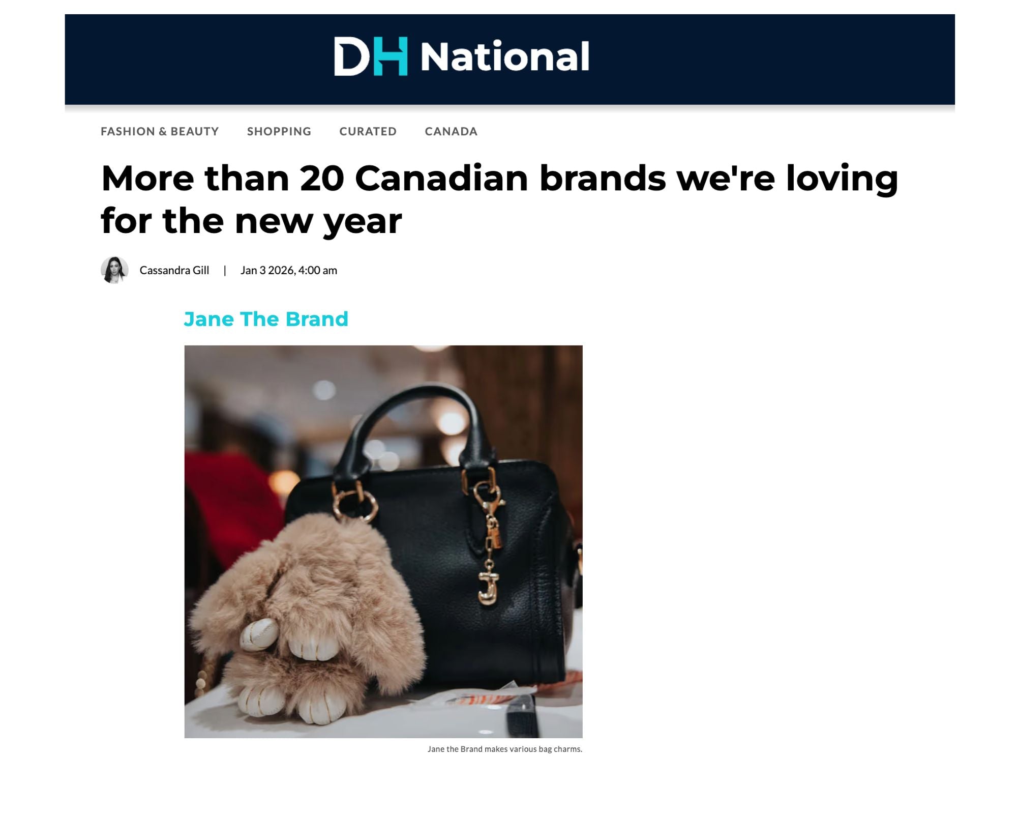 Daily Hive: More than 20 Canadian brands we're loving for the new year