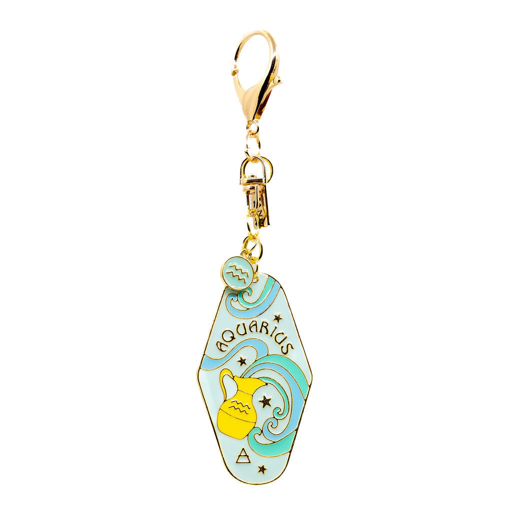 Aquarius Zodiac Charm