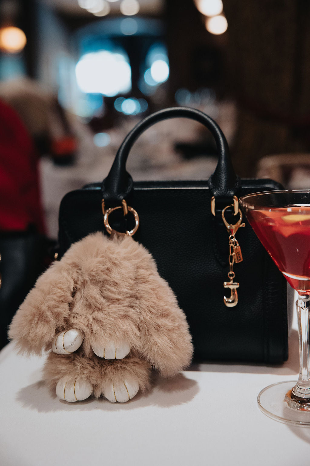 I - Bubble Letter Charm