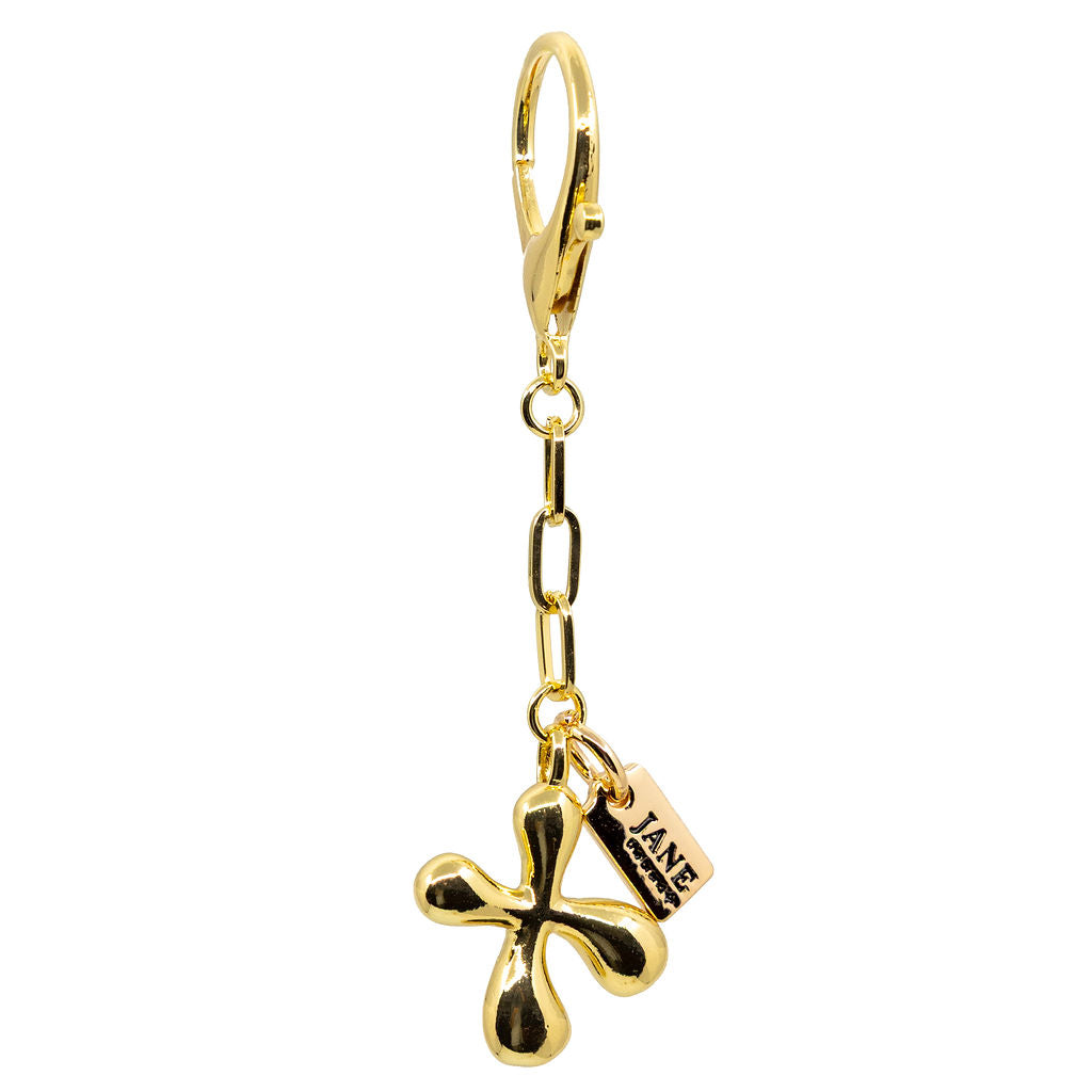 X - Bubble Letter Charm