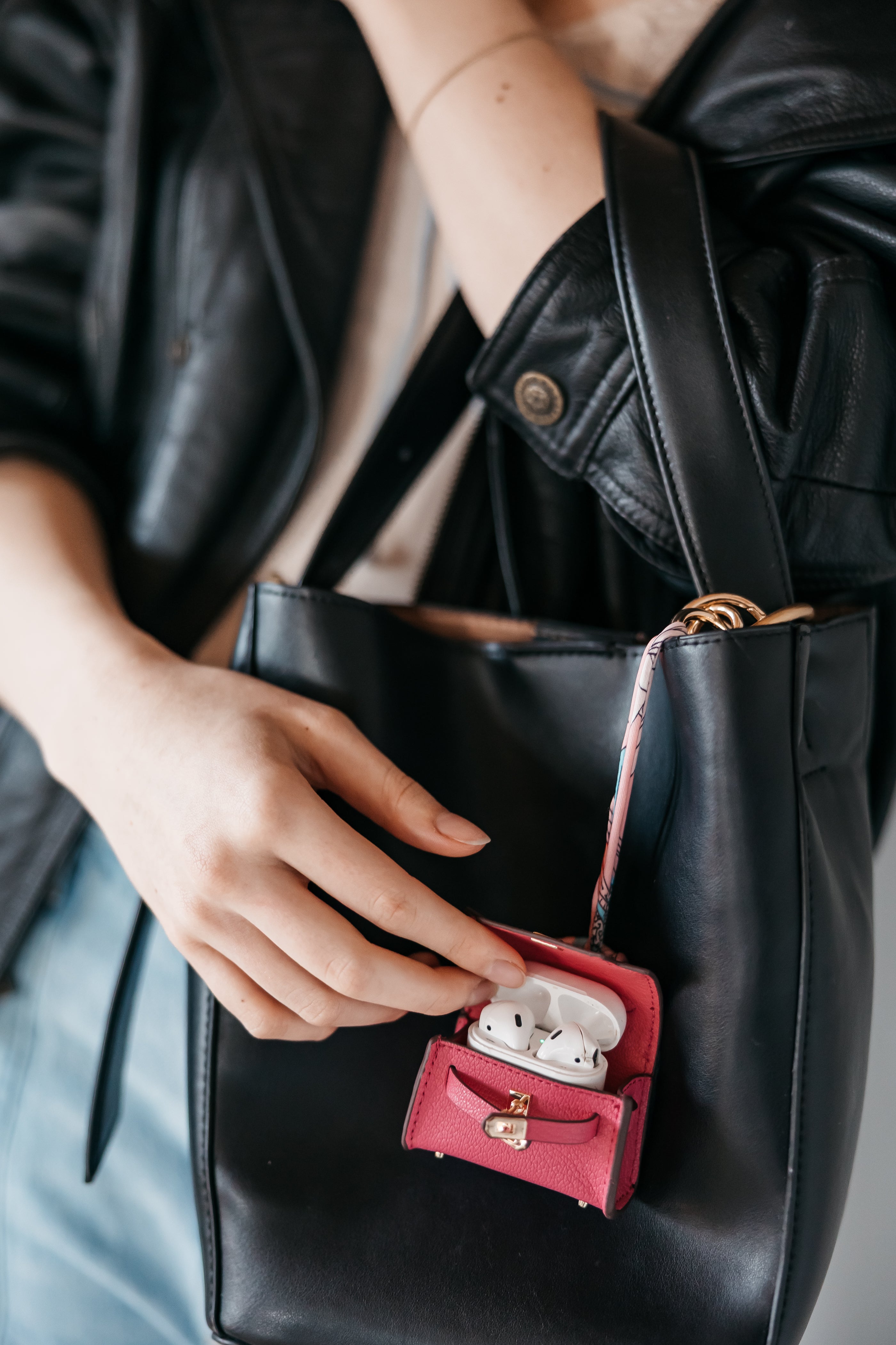 Mini Purse Charm in Green