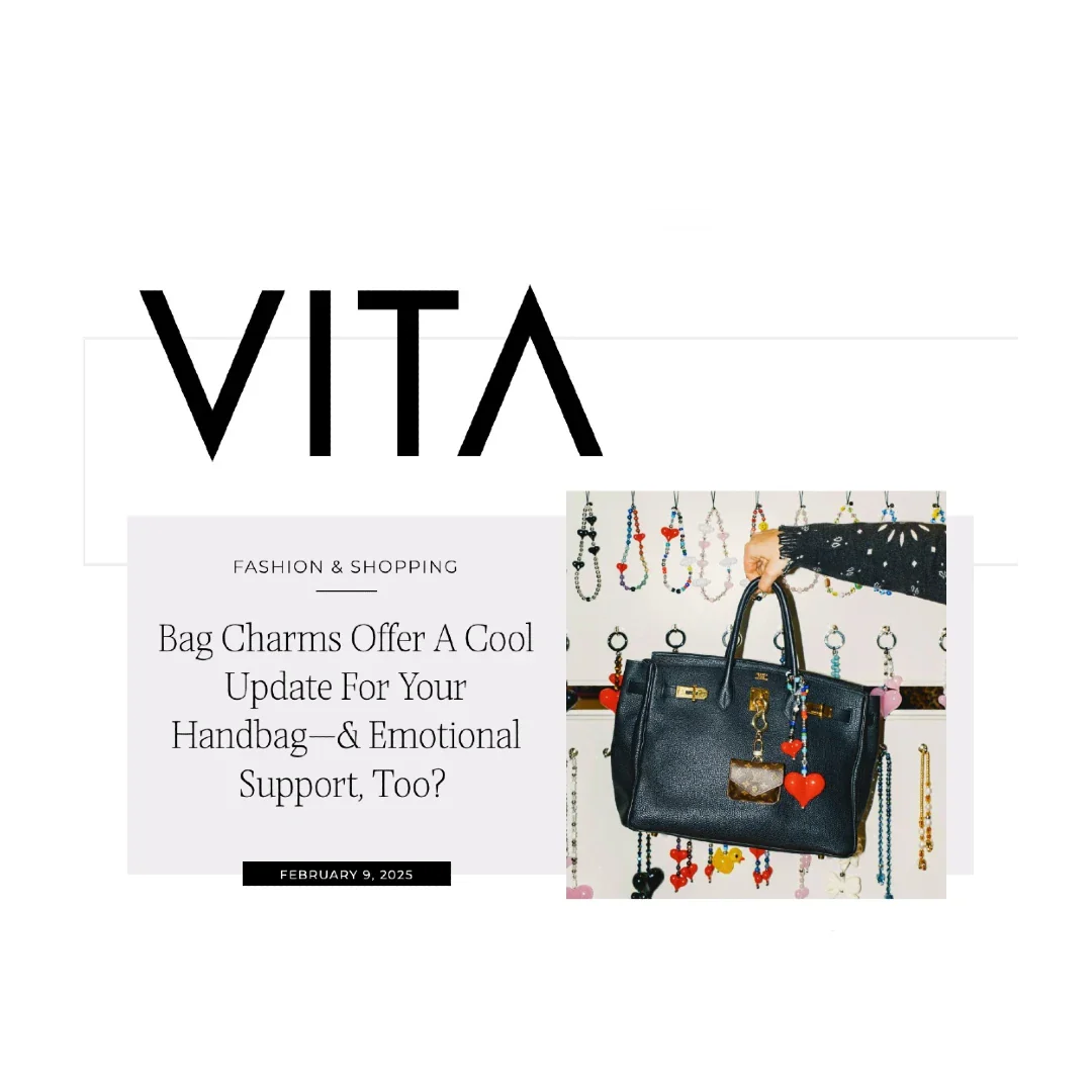 Vita: Bag Charms Offer A Cool Update For Your Handbag—& Emotional Support, Too?