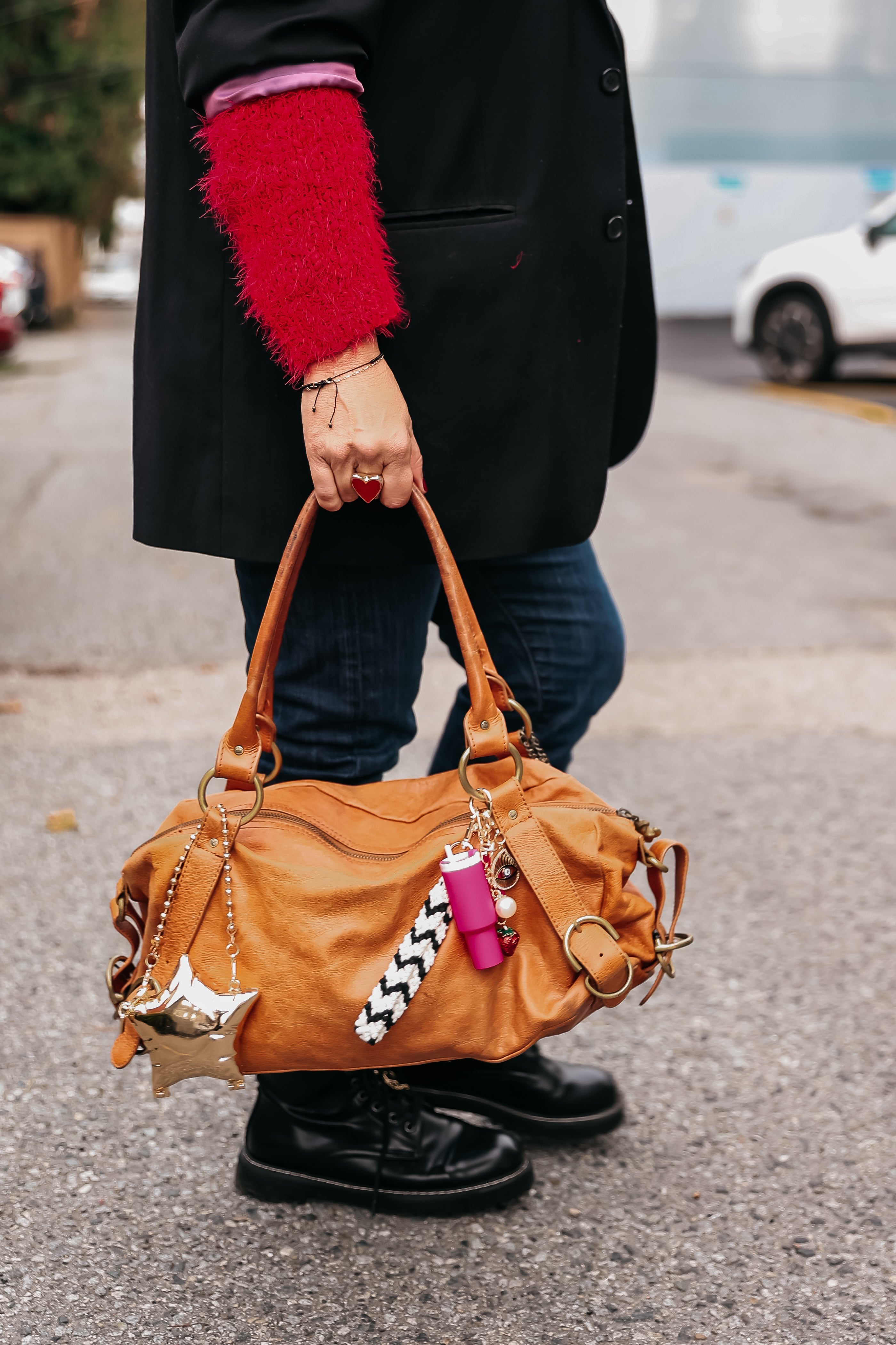 The Stella Micro Bag - Silver | Convertible Designer Mini
