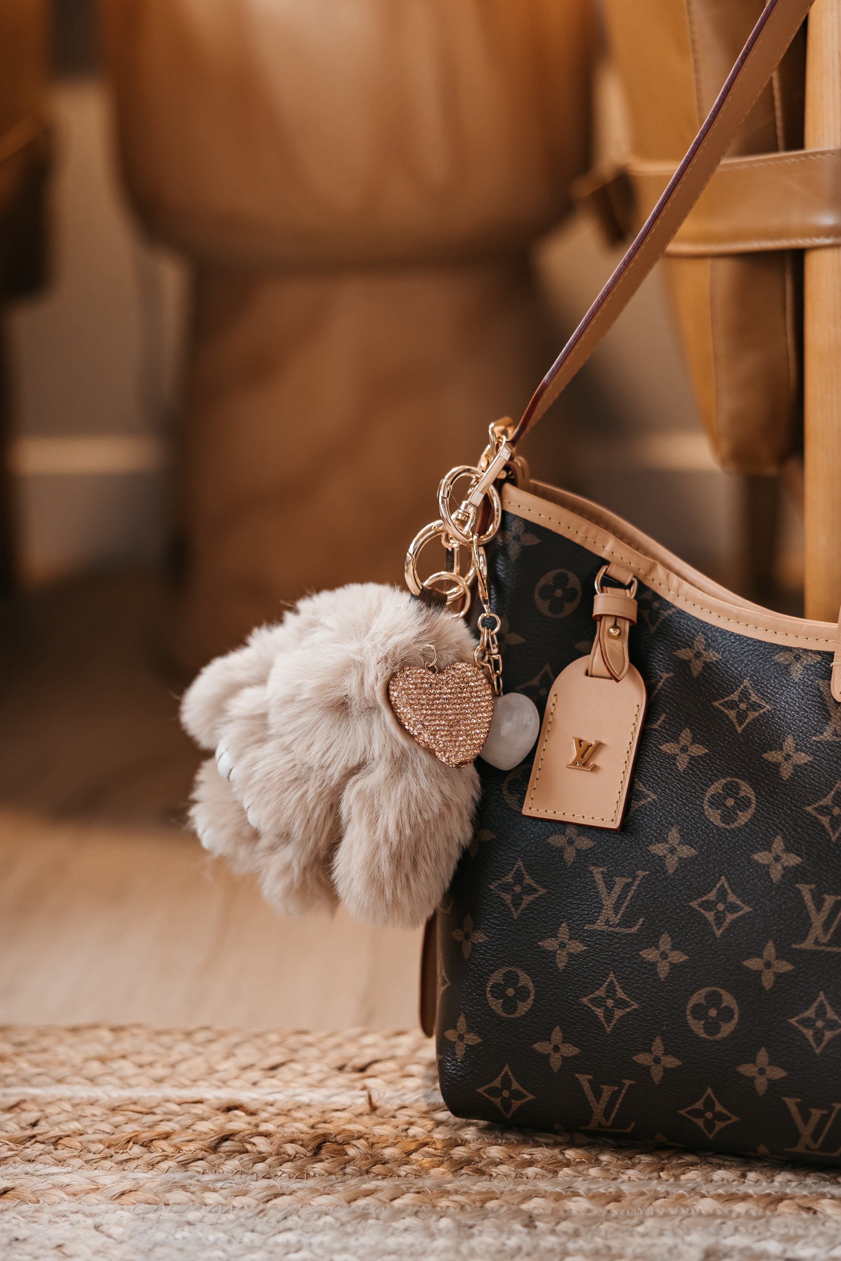 Plush Bunny in Mocha