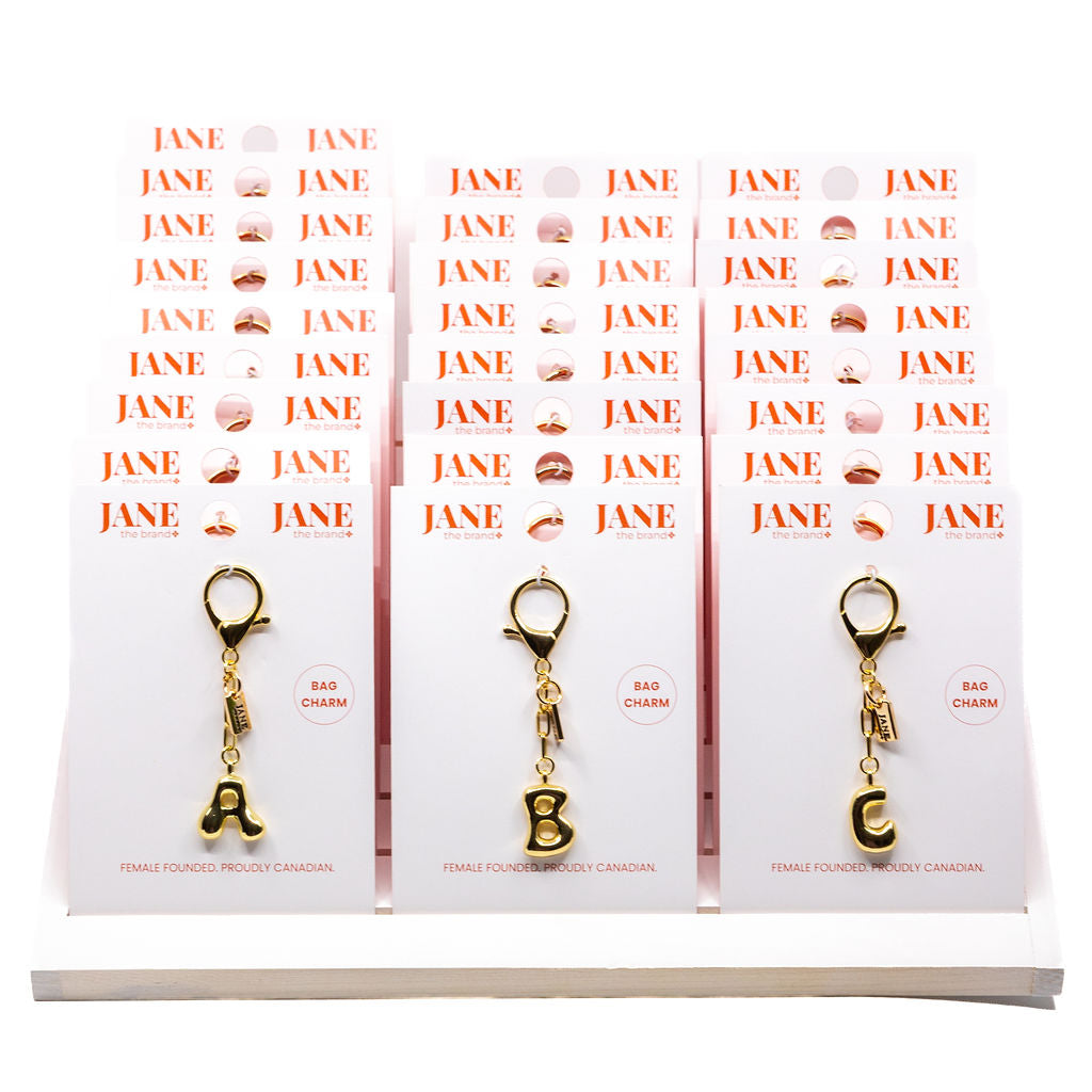 Alphabet Charm Bar Starter Set With Stand