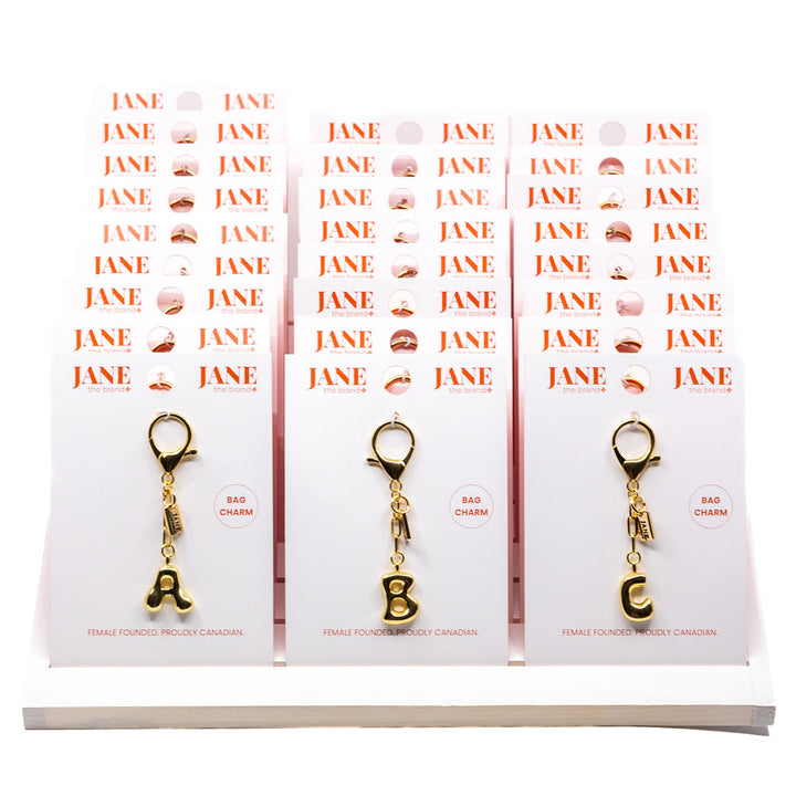 Alphabet Charm Bar Starter Set With Stand