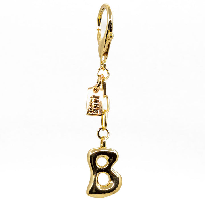 B - Bubble Letter Charm