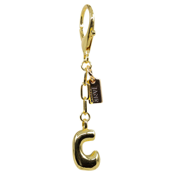 C - Bubble Letter Charm