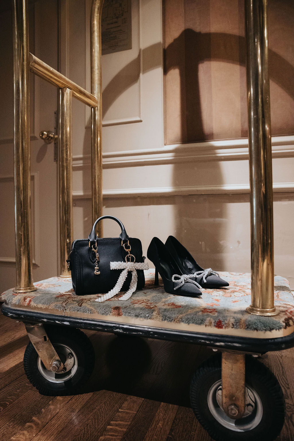 E - Bubble Letter Charm