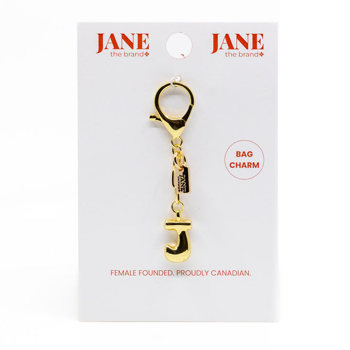R - Bubble Letter Charm