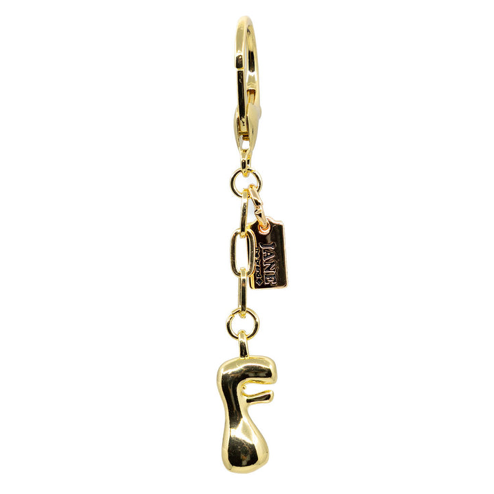 F - Bubble Letter Charm