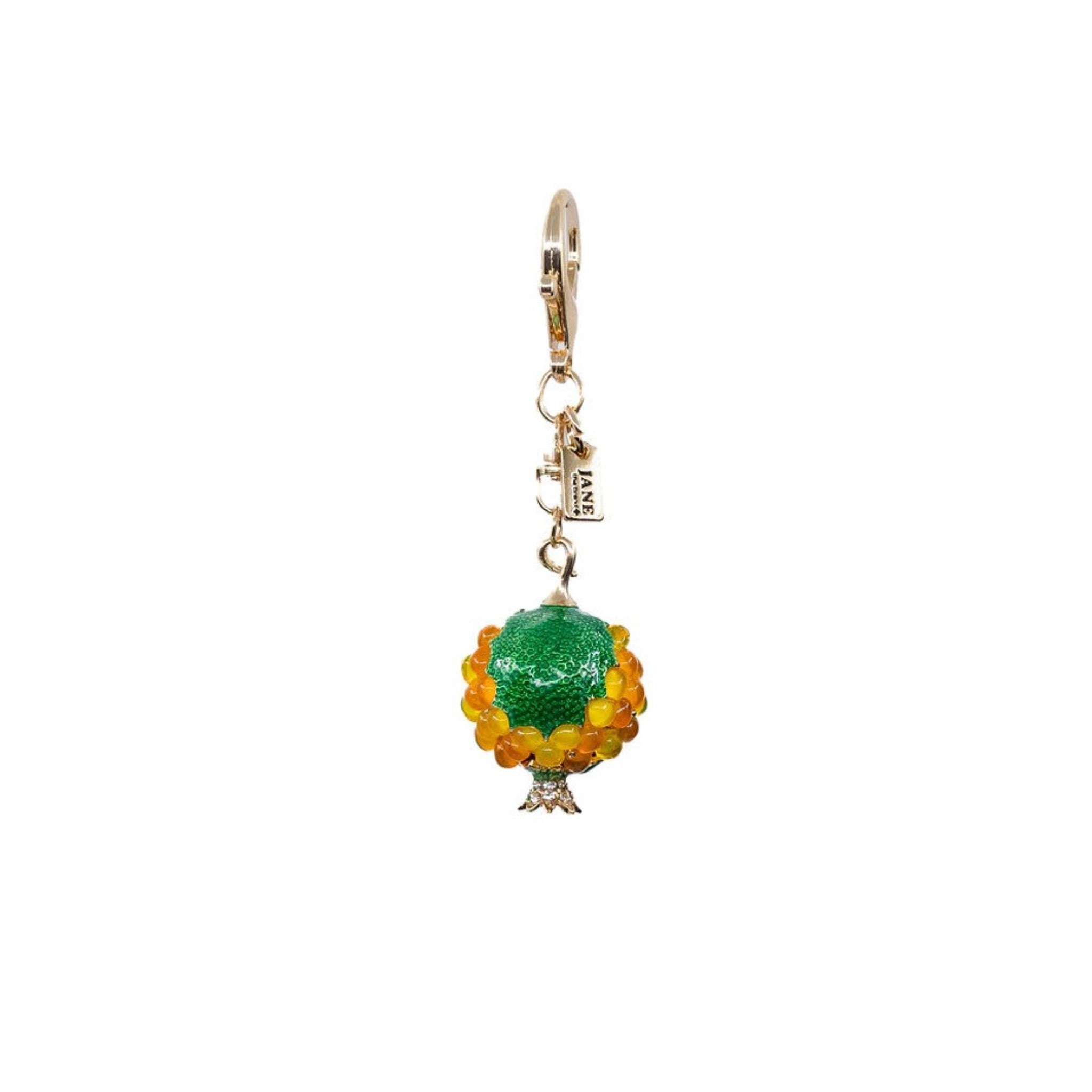 Featuring intricate detailing, this alloy guava charm offers a unique and artistic element to your collection. Its distinctive design symbolizes creativity and individuality, perfect for those who appreciate artistic flair. Bag Charm Purse Charm