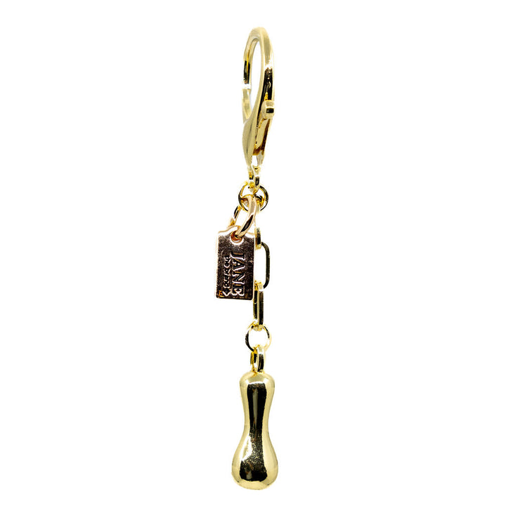 I - Bubble Letter Charm