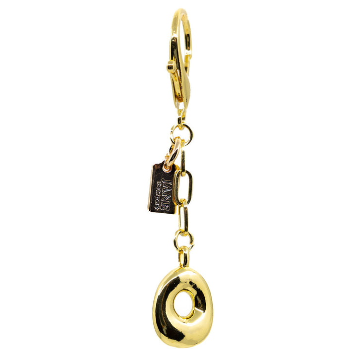 O - Bubble Letter Charm