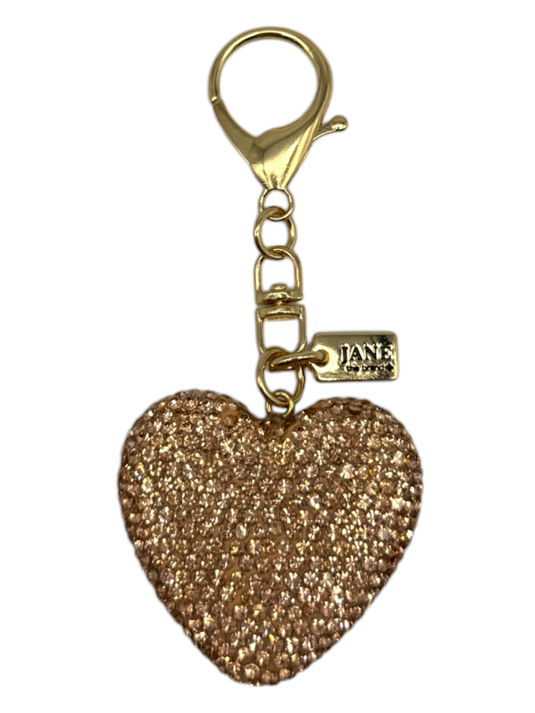 The Phoebe Snuggly Purse Charm Heart