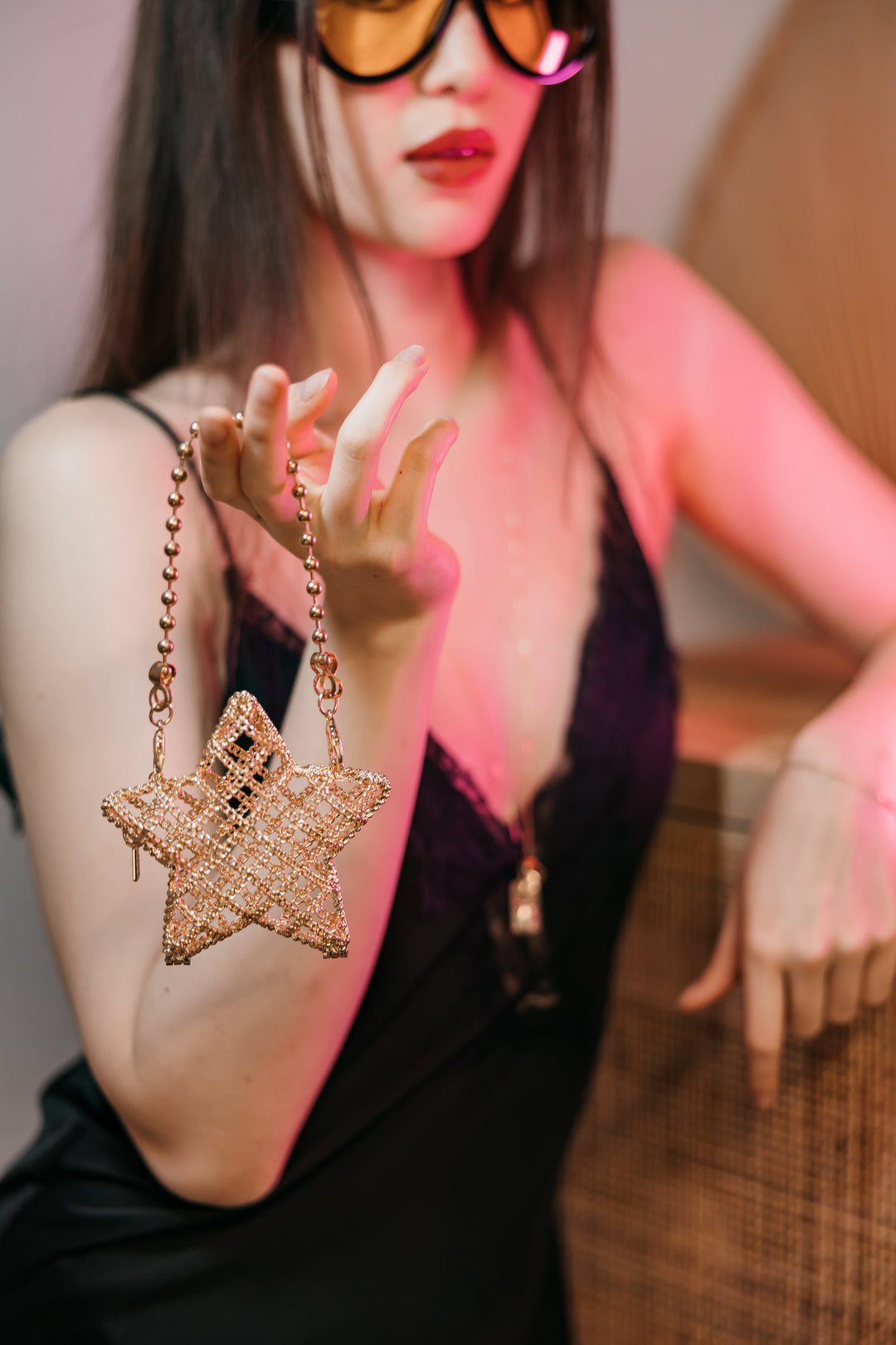 micro bag mini purse charm gold stella charm jane the brand